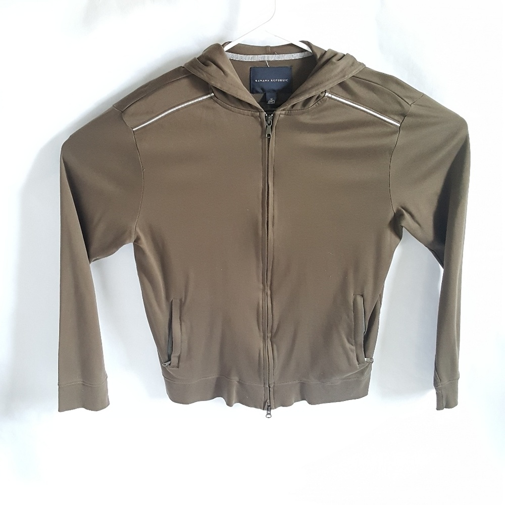 Banana Republic Men's Zip Up Hoodie